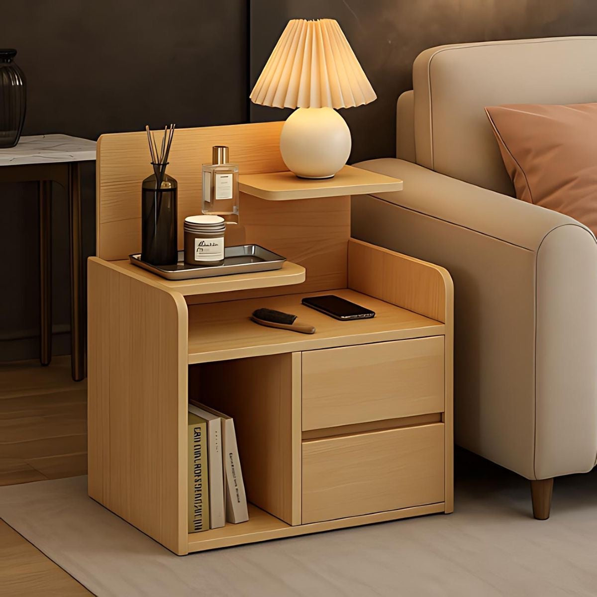 Modern Bedside Cabinet MBC 728
