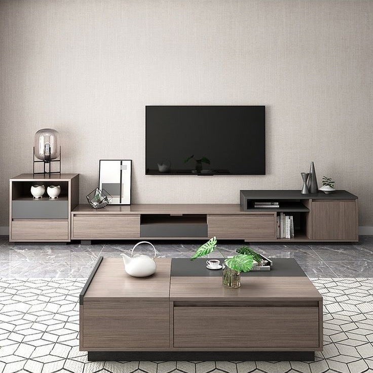 Set of TV unit with coffee table Zxc 255 - Friends 
