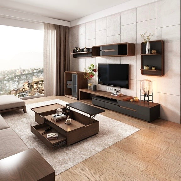 Set TV of unit with coffee table Zxc 220 - Friends 