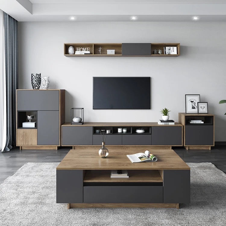 Set of TV unit with coffee table Zxc - Friends 