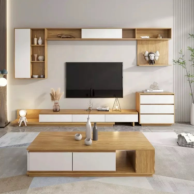 Set of TV unit with coffee table Zxc 262 - Friends 