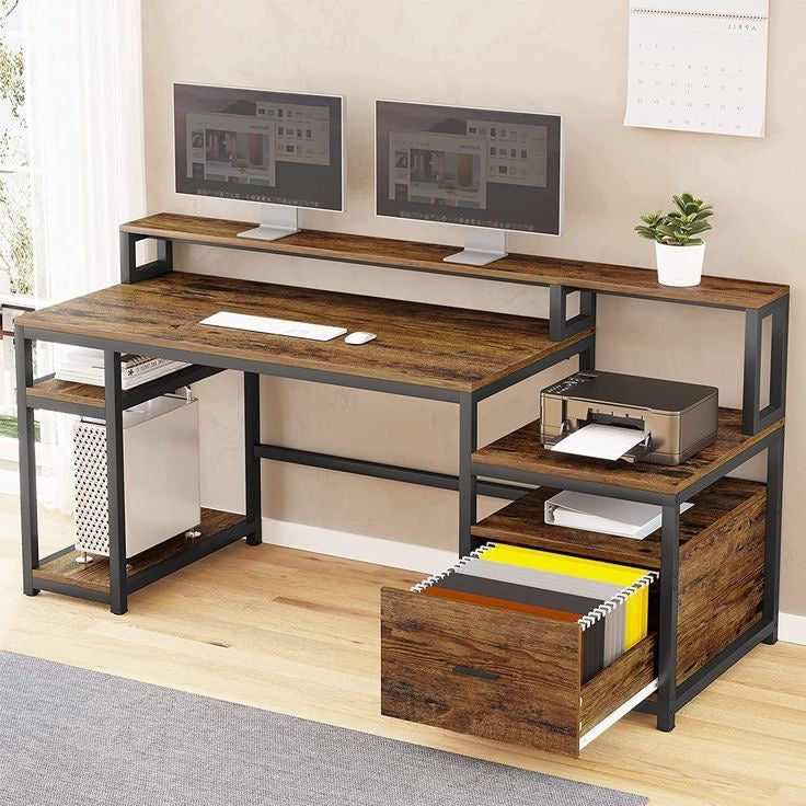 Home Metal Office Desks Mod 509 - Friends 