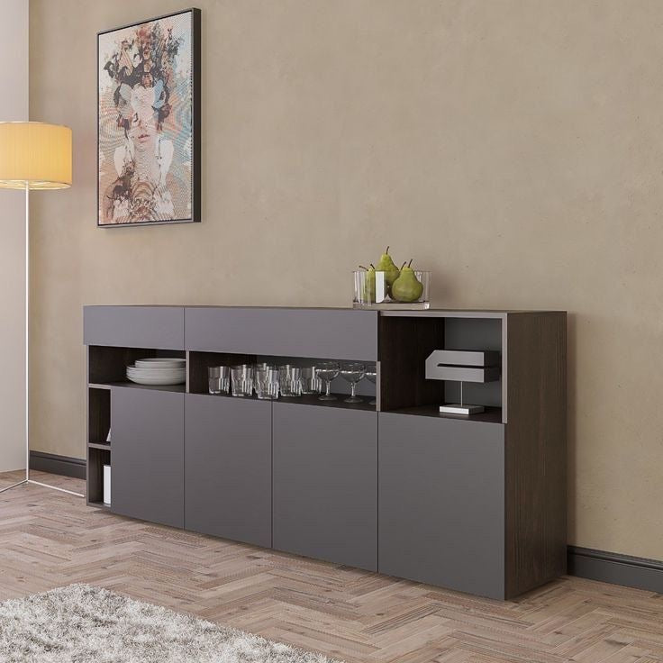 Amazing wooden sideboard Con 8609 - Friends 