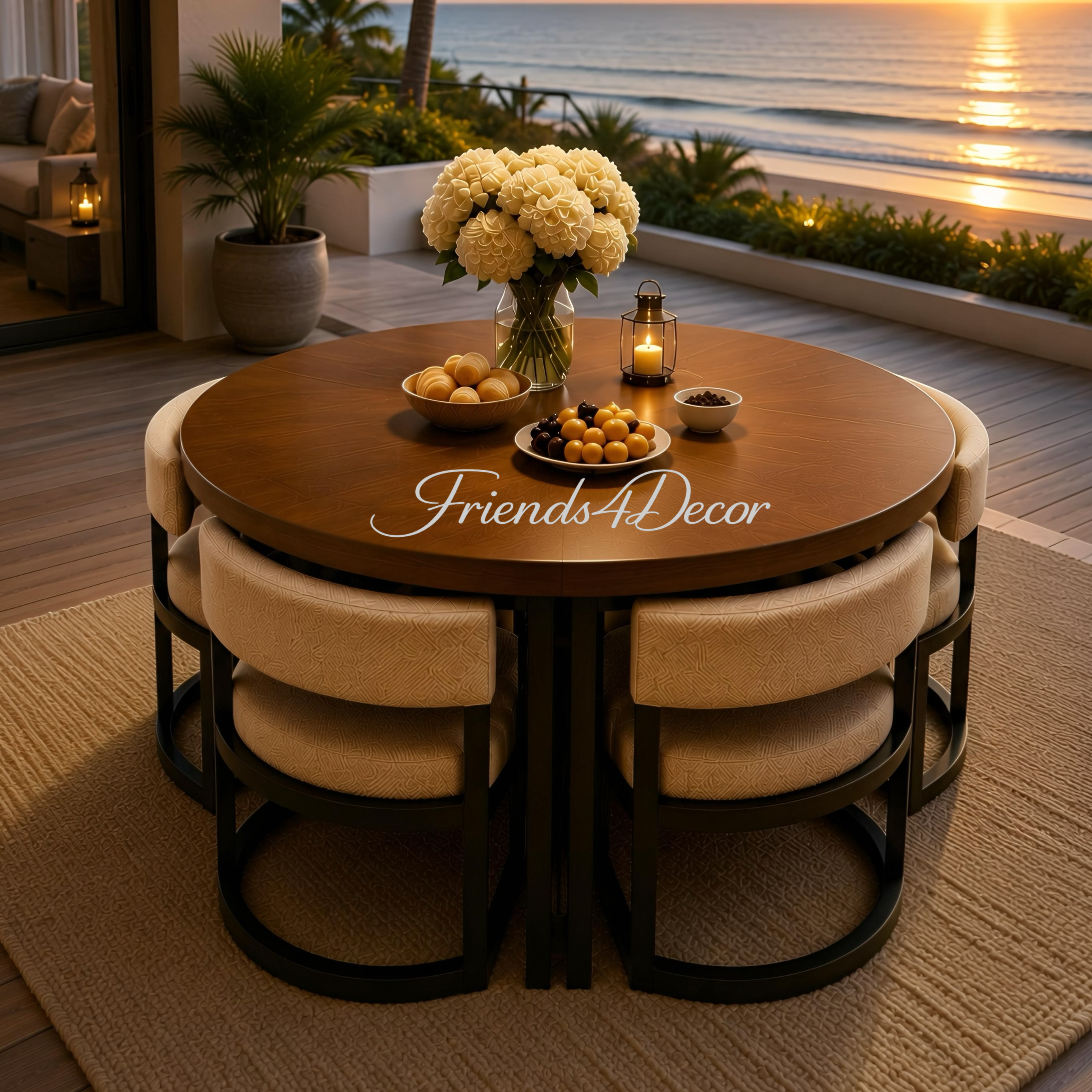 Smart Round Dining Set 252
