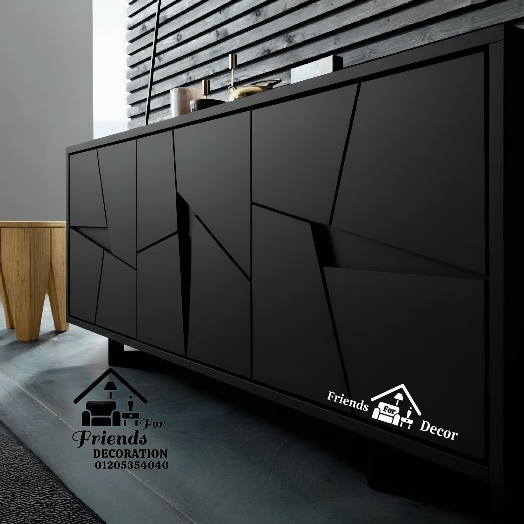 Amazing wooden sideboard Con 8591