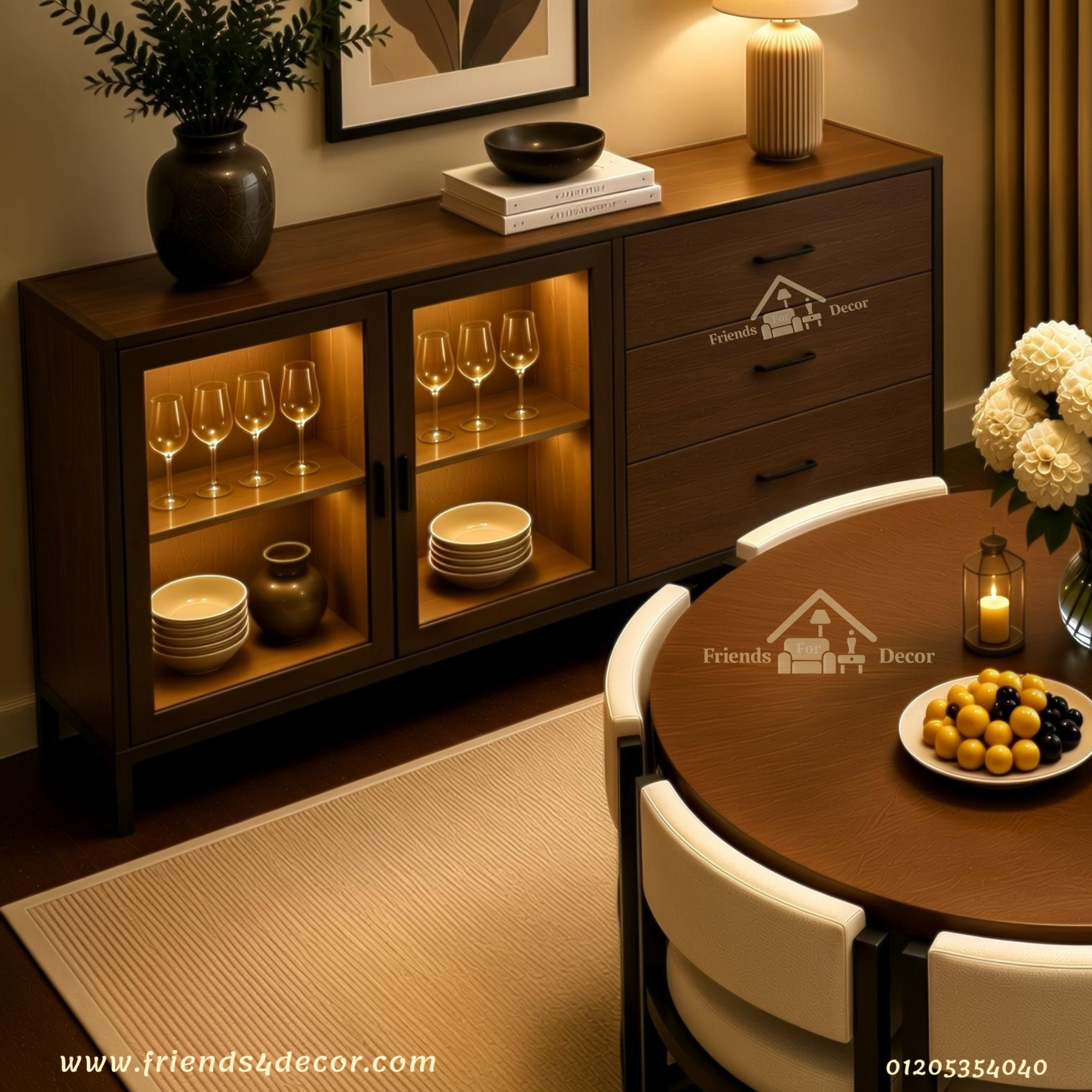 Buffet Cabinet Con 8614