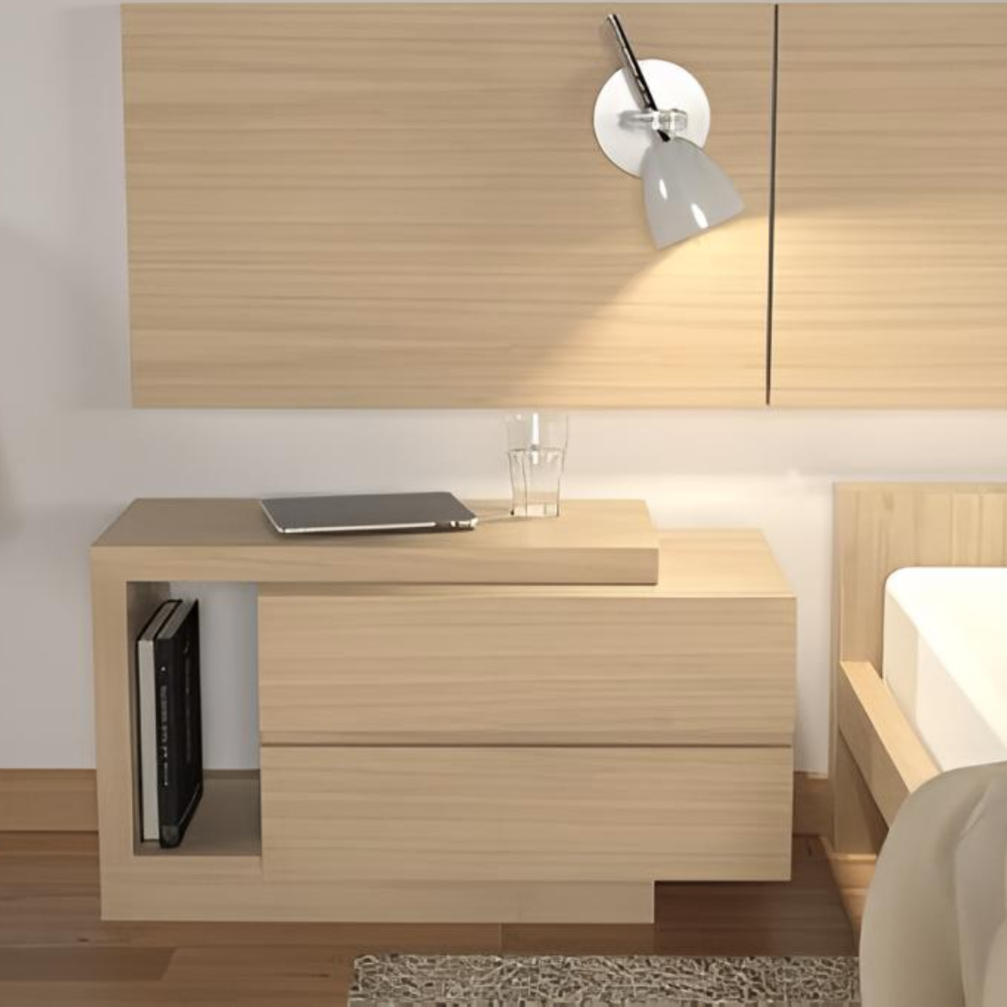 Modern Bedside Cabinet MBC 709