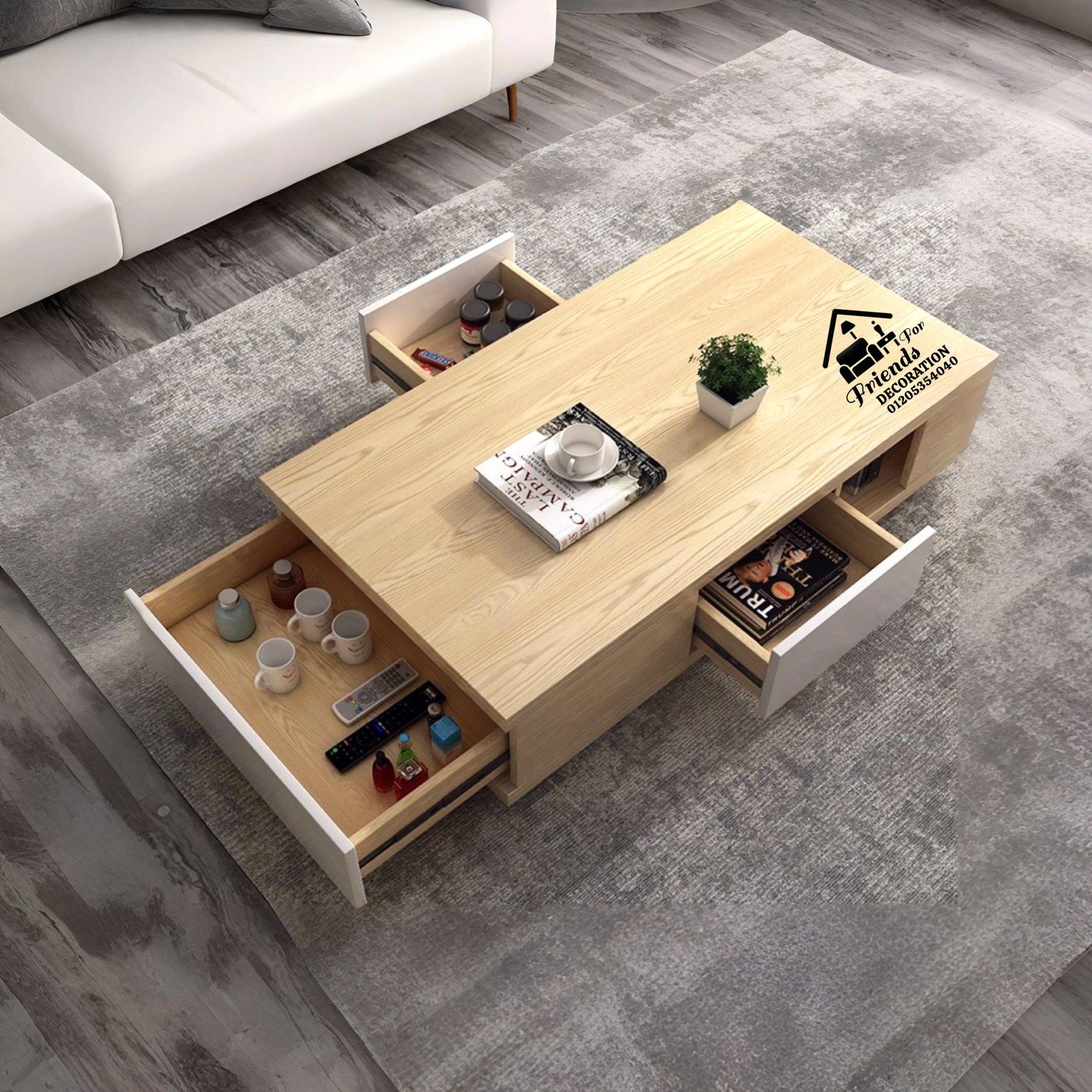 Modern coffee table innovative designs Cof 1114