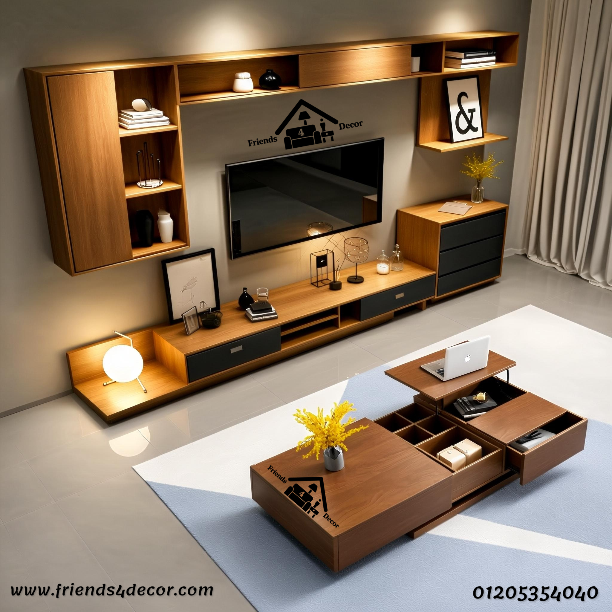 Elegant TV set Zxc 523