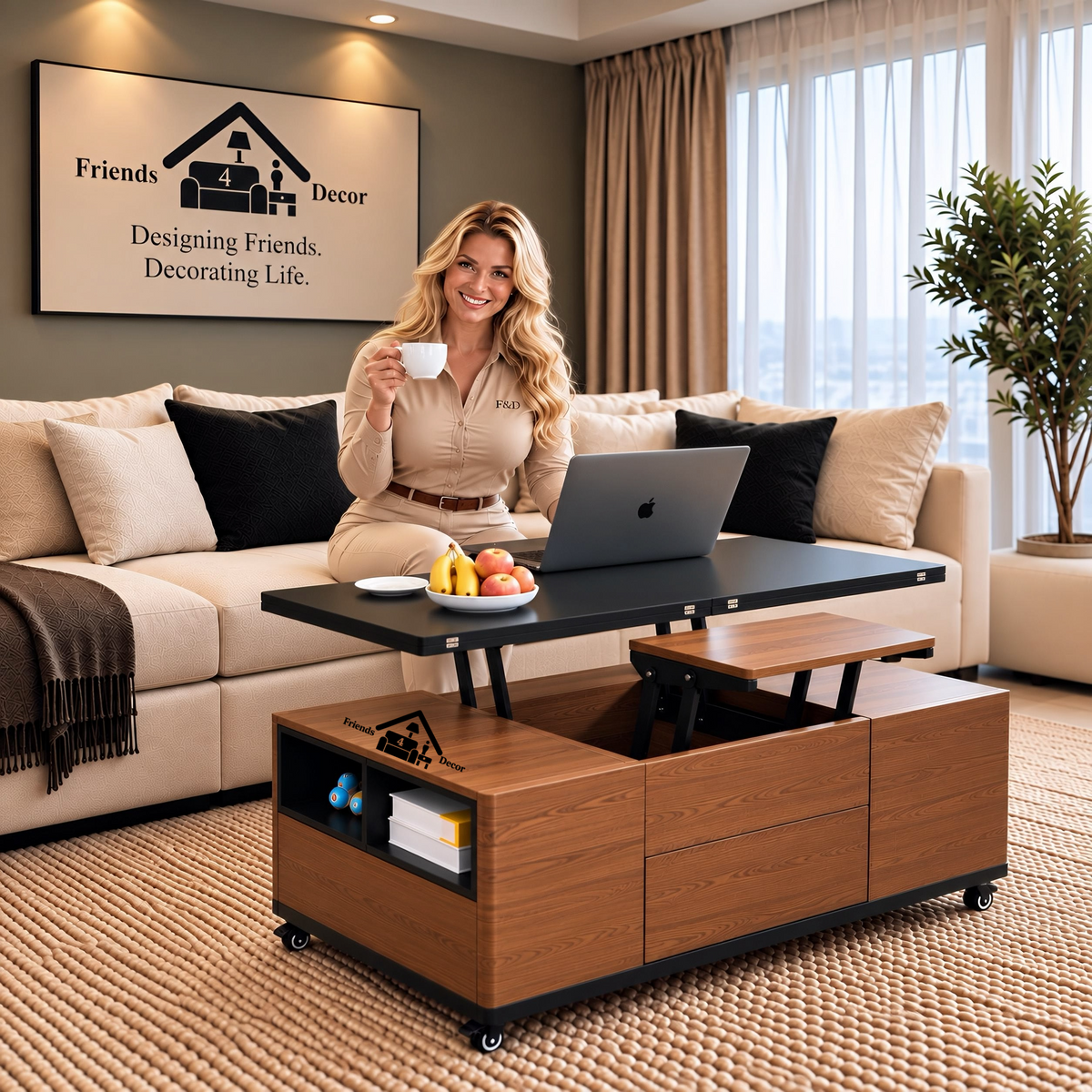 Amazing coffee & dinner table Cof 1100